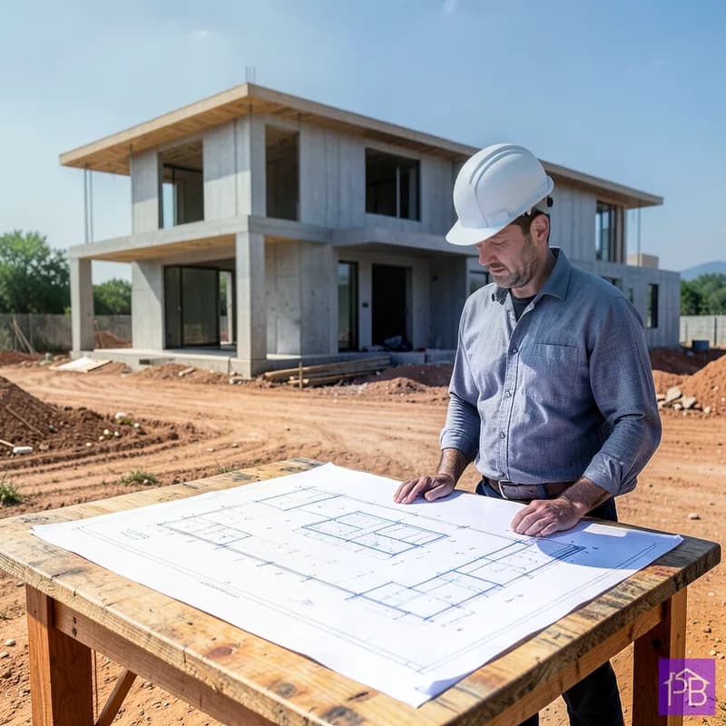 Harmonogram budowy domu jednorodzinnego – etapy i planowanie w 2026 roku w aplikacji PlanBudowlany