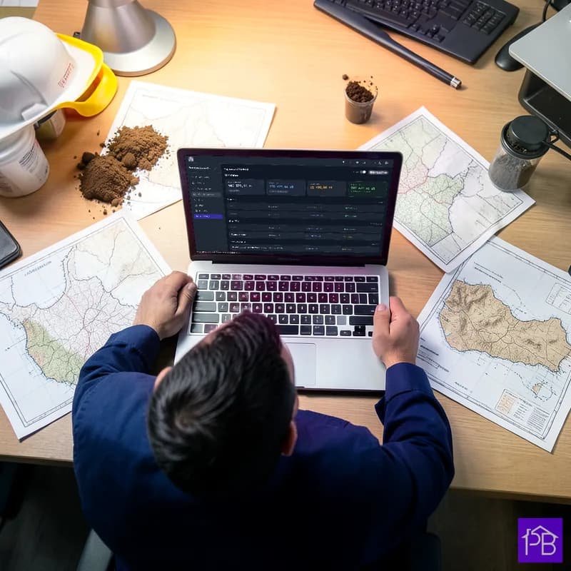 Jak sprawdzić działkę budowlaną – odwierty geologiczne i badanie gruntu w aplikacji PlanBudowlany