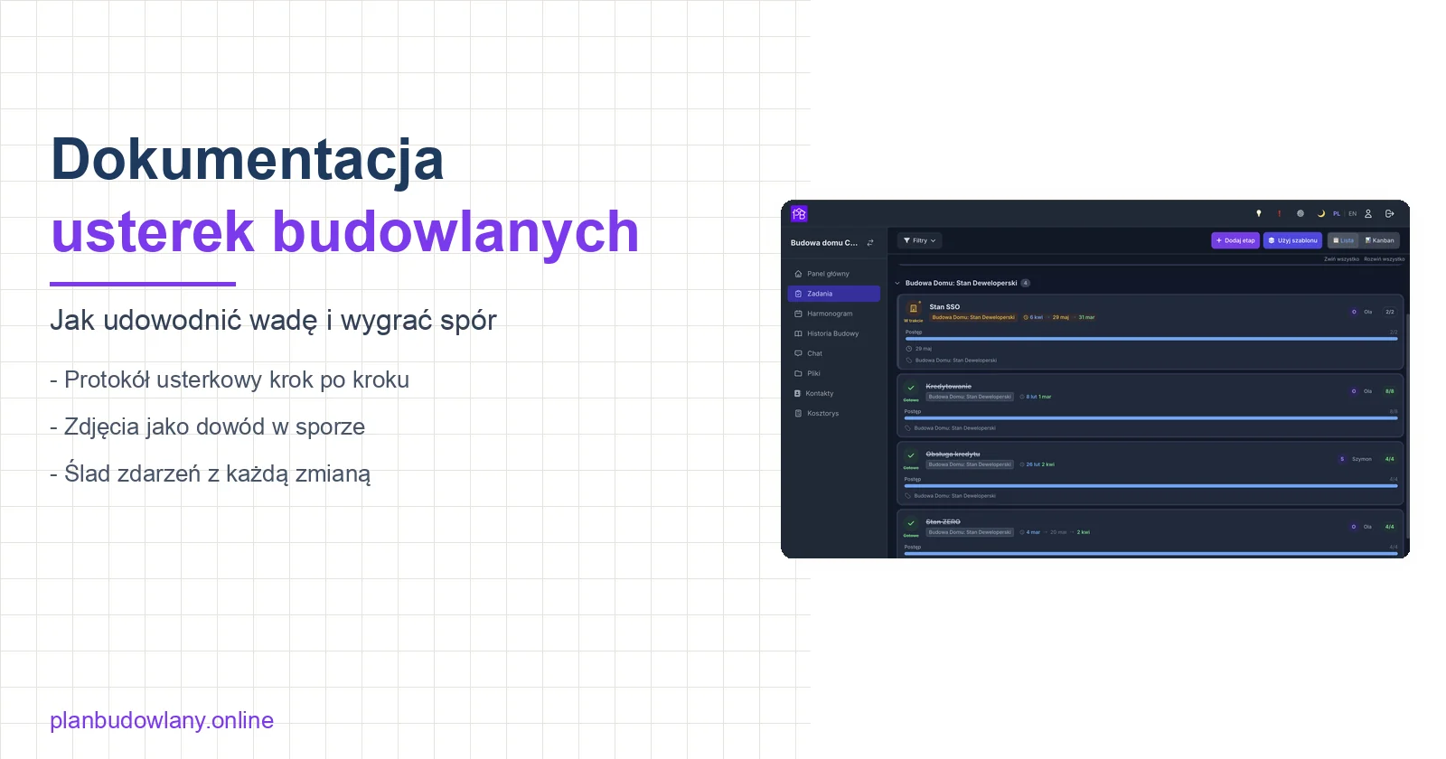 Dokumentacja usterek budowlanych – jak skutecznie udowodnić wadę i wygrać spór